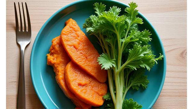 Prato colorido e saudável com legumes frescos e proteína